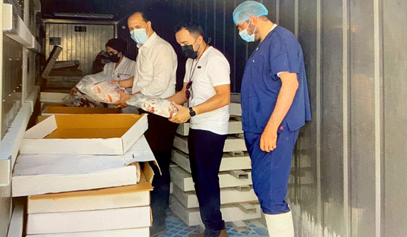Frozen meat seized in Qatar